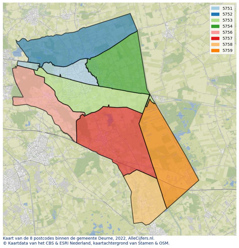 Gemeente kaart deurne