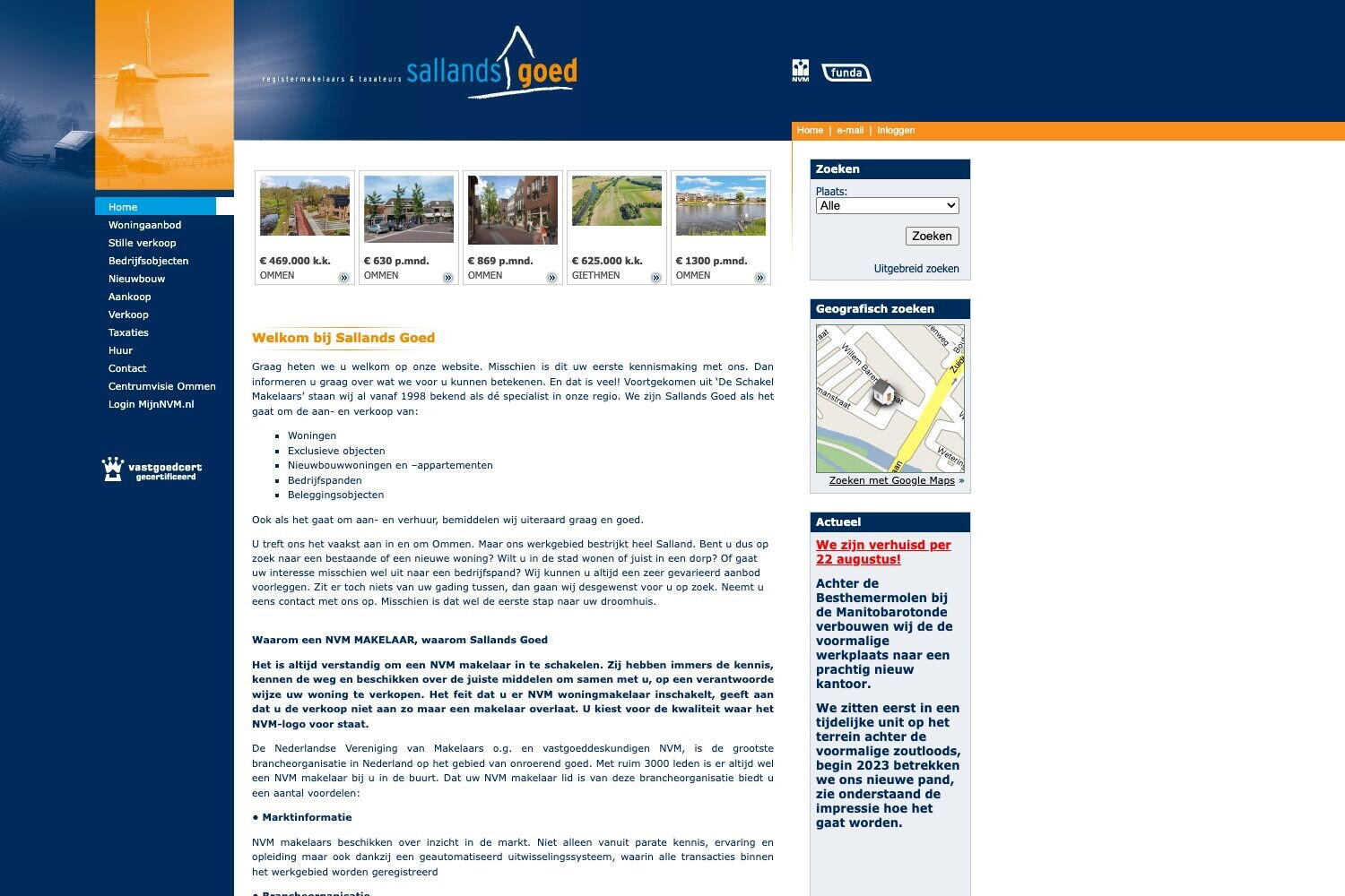 Sallands Goed, Registermakelaars & Taxateurs