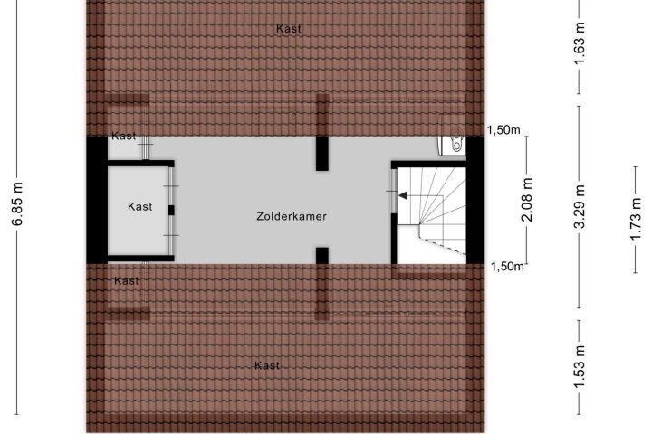 Plattegrond – 12 Septemberstraat 7, Eijsden