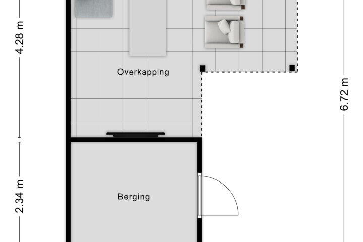 Plattegrond – 28 Oktoberstraat 3, Wouw