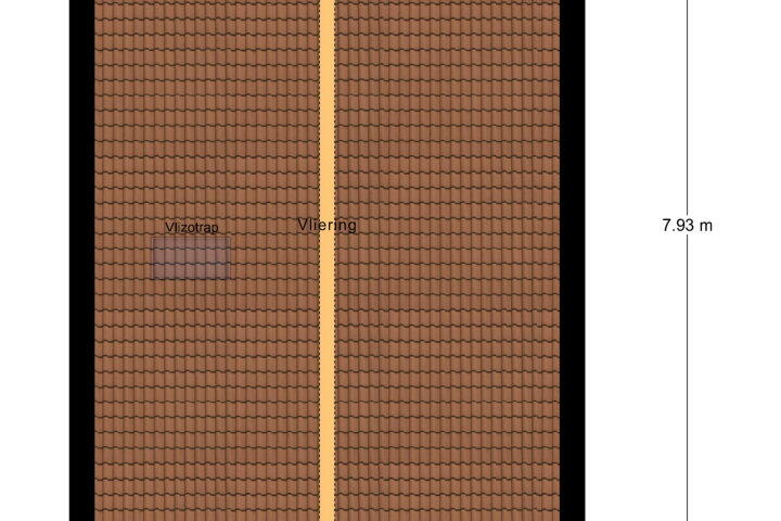 Plattegrond – Aagje Dekenstraat 75, Vlissingen