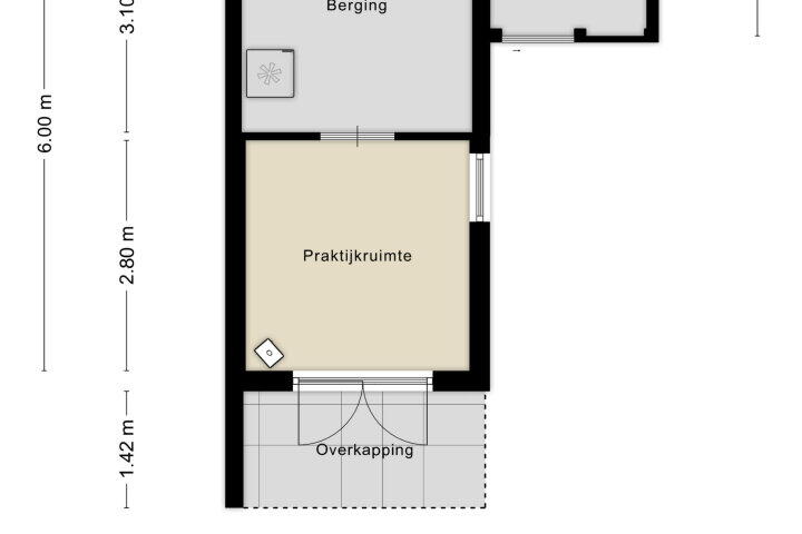Plattegrond – Aalsburg 1108, Wijchen