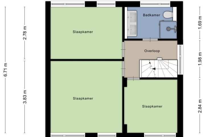 Plan – Aalsburg 2524, Wijchen