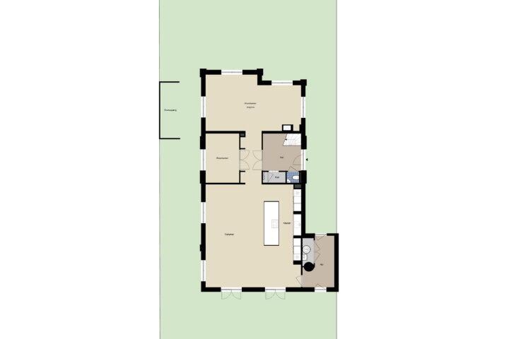 Plattegrond – Aalsmeerderweg 276, Aalsmeer