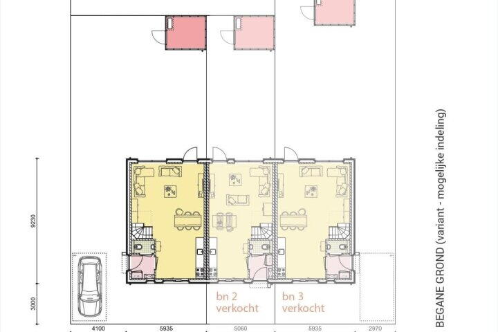 Plattegrond – Aan de Ruuj, Lottum