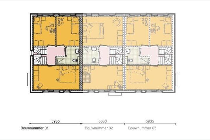 Plattegrond – Aan de Ruuj, Lottum
