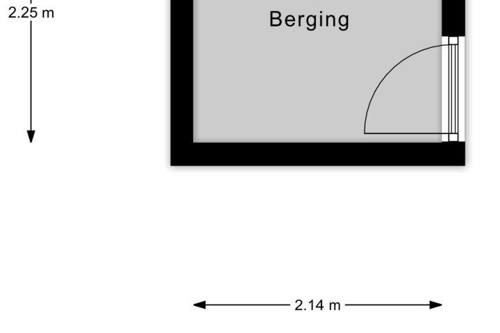 Plattegrond – Aan het Valderen 1 B, Maastricht