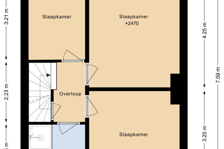 Plattegrond – Aarweg 3, Heerlen