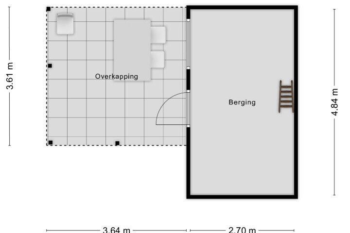 Plattegrond – Abel Tasmanstraat 38, Roosendaal