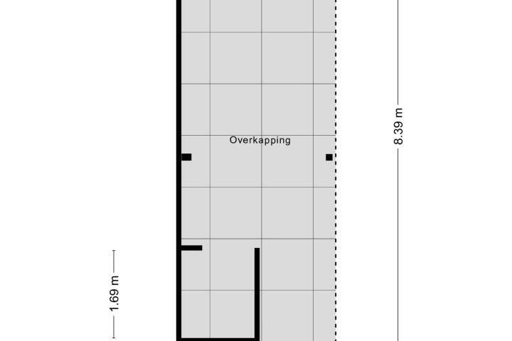 Plattegrond – Abersland 2508, Wijchen