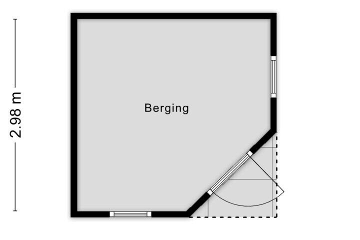 Plattegrond – Abersland 2608, Wijchen