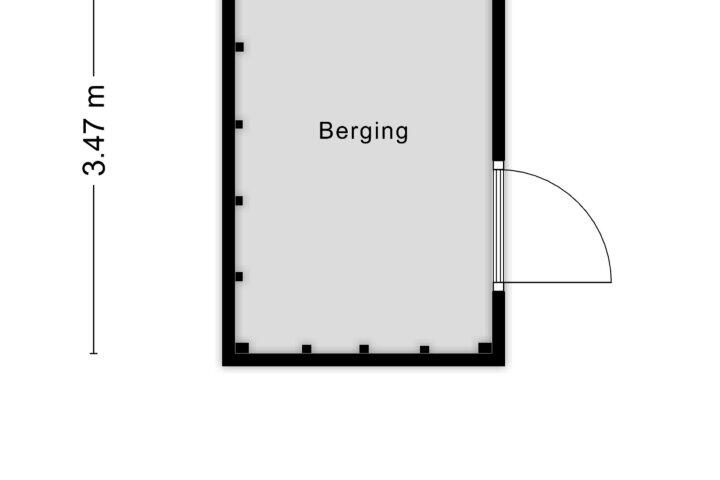 Plattegrond – Abersland 3529, Wijchen