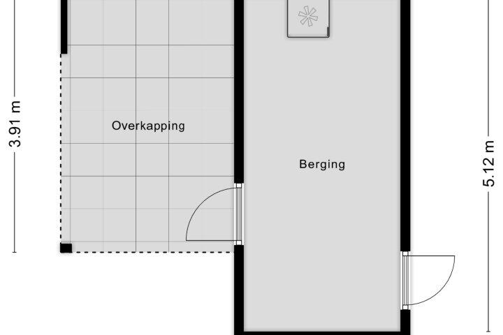 Plattegrond – Abersland 3532, Wijchen