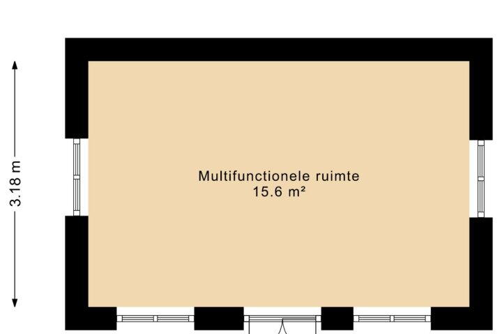 Plattegrond – Acacialaan 9, Roden