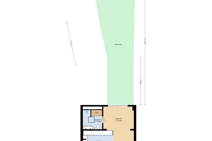 Plattegrond – Academiesingel 36, Breda