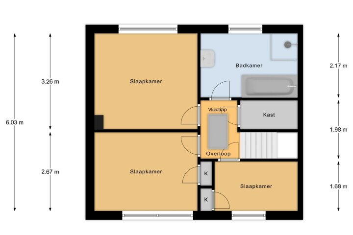 Plattegrond – Achterhoeksestraat 37, Rucphen