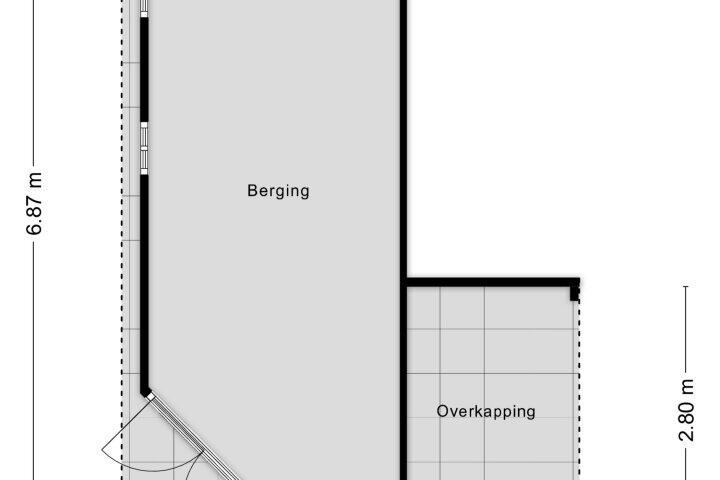 Plattegrond – Achterloseweg 41, Leur