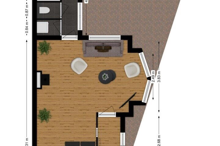 Plan – Admiraal de Ruyterstraat 85, Sliedrecht