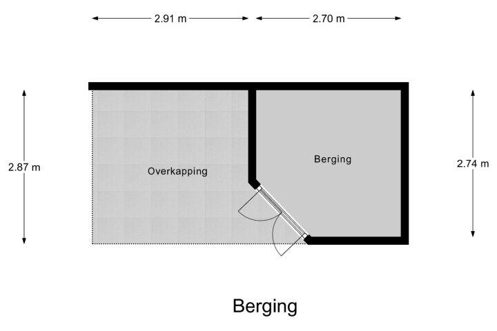 Plattegrond – Albert Cuyplaan 29, Vlissingen