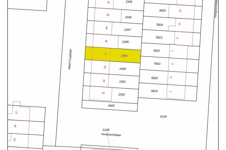 Plattegrond – Albert Cuyplaan 24, Heerhugowaard
