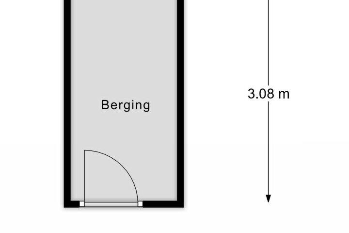 Plattegrond – Albert Neuhuysstraat 44, Baarlo