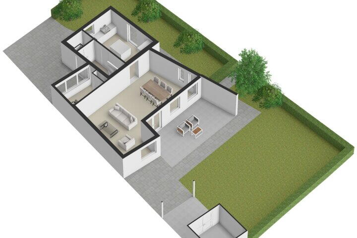 Plattegrond – Albert Schweitzerstraat 21, Arnhem