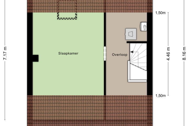 Plattegrond – Aldenhof 5103, Nijmegen