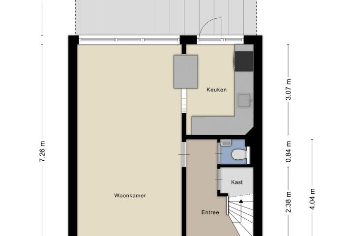 Plattegrond – Aldenhof 5223, Nijmegen