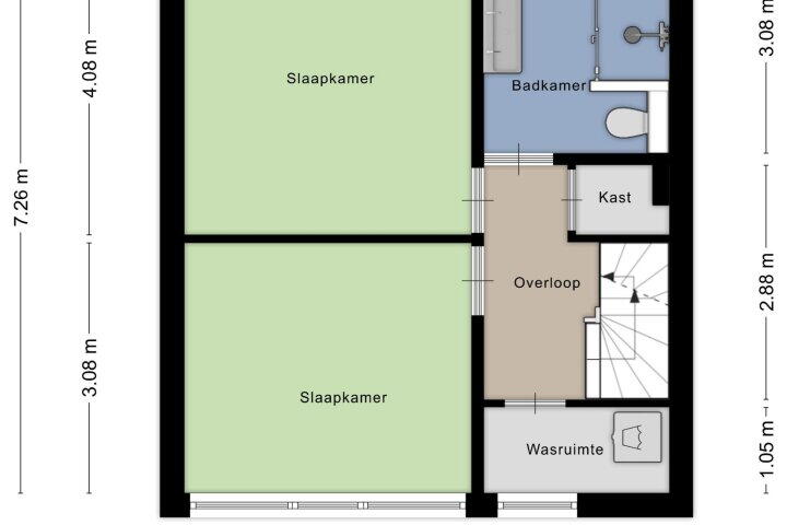 Plattegrond – Aldenhof 5223, Nijmegen