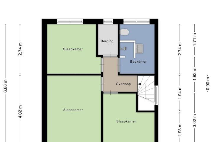 Plattegrond – Alfons Ariënsstraat 98, Maastricht
