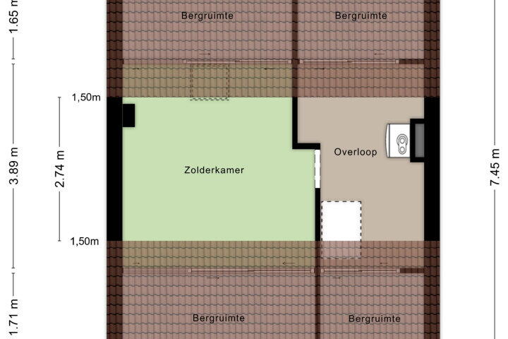 Plattegrond – Alfred Ostplein 3, Roosendaal