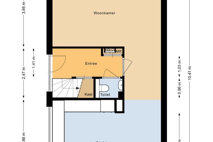 Plattegrond – Alida Buitendijk erf 39, Heerhugowaard