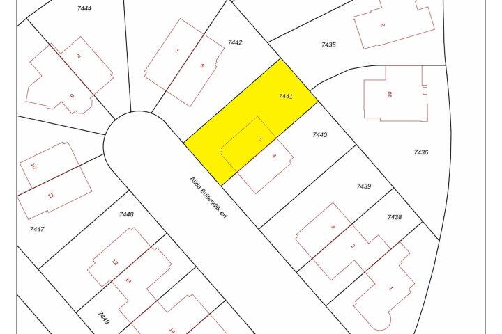 Plattegrond – Alida Buitendijk erf 5, Heerhugowaard