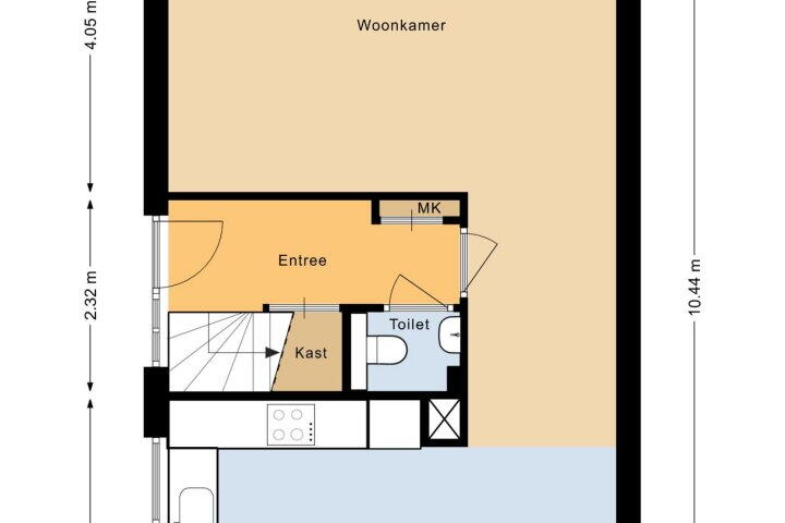 Plattegrond – Alida Buitendijk erf 5, Heerhugowaard
