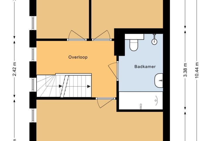 Plattegrond – Alida Buitendijk erf 5, Heerhugowaard