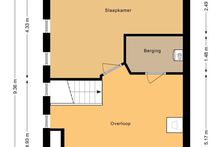 Plattegrond – Alida Buitendijk erf 5, Heerhugowaard