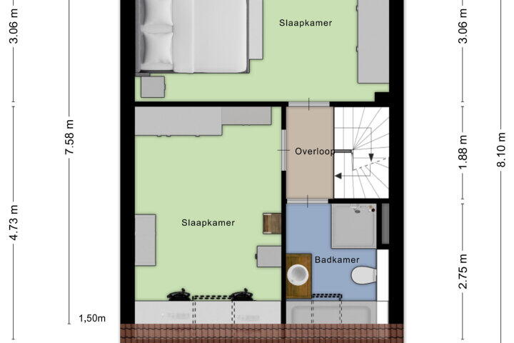 Plattegrond – Alkenberg 19, Roosendaal