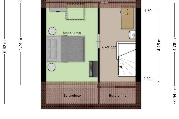 Plattegrond – Alkenberg 19, Roosendaal