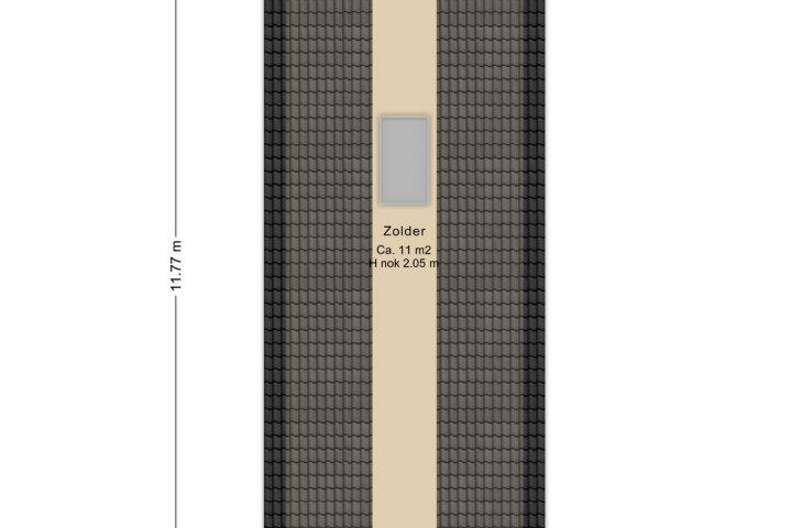 Plattegrond – Alkmesschen 75, Assen