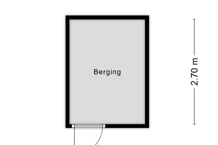 Plattegrond – Allerheiligenweg 28 C, Breda