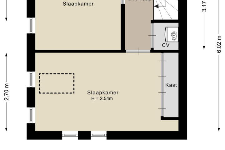 Plattegrond – Almeerderhout 5, Amersfoort