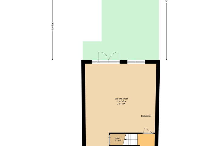 Plattegrond – Amaranthout 5, Zoetermeer