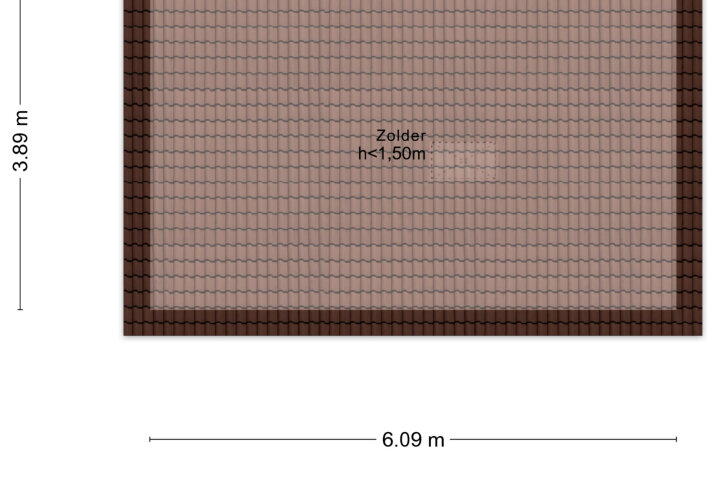 Plattegrond – Amberberg 3, Roosendaal