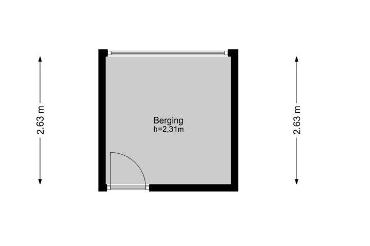 Plattegrond – Amberlaan 16, Amstelveen