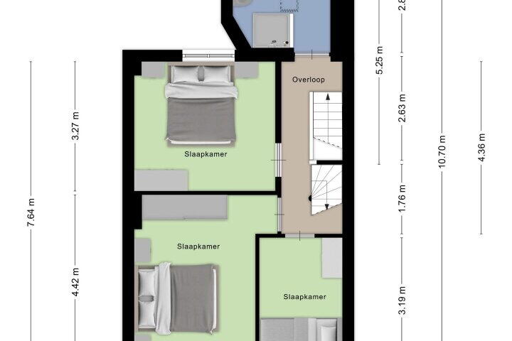 Plattegrond – Ambyerstraat Zuid 67, Maastricht
