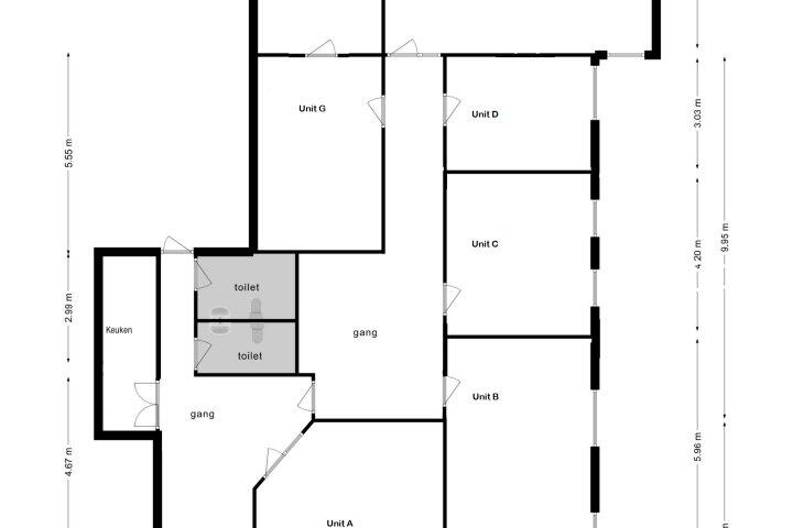 Plattegrond – Ampèrestraat 9, Landgraaf