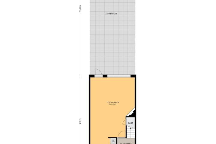 Plattegrond – Amstel 25, Wijk bij Duurstede