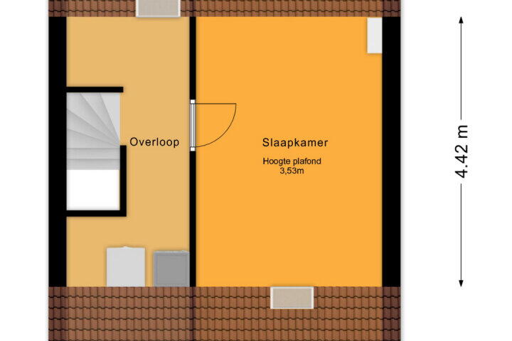 Plattegrond – Amstelplantsoen 8, Almere