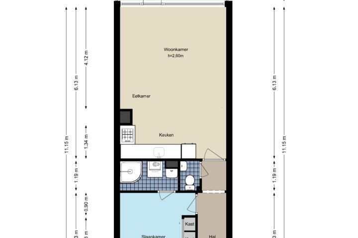 Plattegrond – Amsterdamseweg 442 B, Amstelveen
