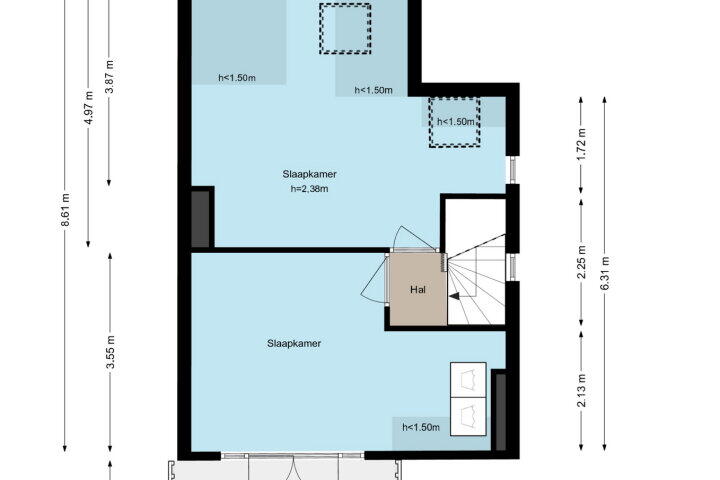 Plattegrond – Amsterdamseweg 529, Amstelveen
